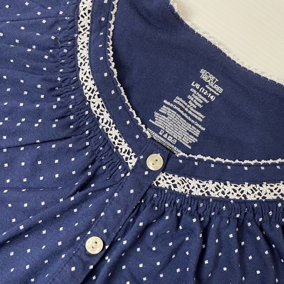 Pajamas Set Ladies Button Front 2 pc Set - Picture 6 of 11